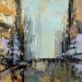 Pintura Boston por Dessein Pierre | Pintura Abstracto Aceite