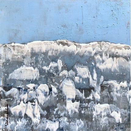 Peinture D 316 par Moracchini Laurence | Tableau Abstrait Acrylique Minimaliste