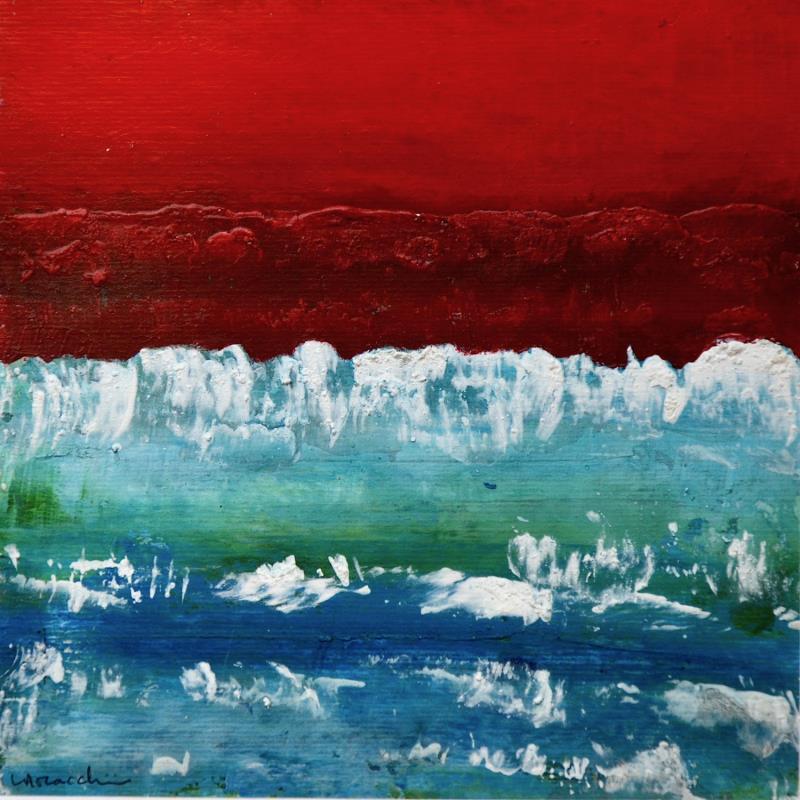 Pintura D 360 por Moracchini Laurence | Pintura Abstracto Minimalista Acrílico