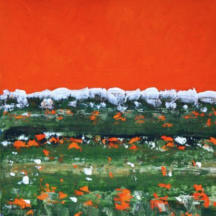 Peinture T 415 par Moracchini Laurence | Tableau Abstrait Acrylique Minimaliste