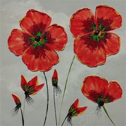 Painting Joyeuse famille by Fonteyne David | Painting Figurative Acrylic, Oil Nature