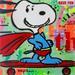 Peinture HAVE FUN par Euger Philippe | Tableau Pop-art Icones Pop Graffiti Carton Acrylique Collage
