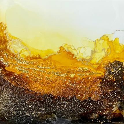 Peinture 906 Poésie Minérale par Depaire Silvia | Tableau Abstrait Acrylique Minimaliste, Paysages