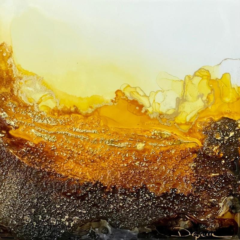 Peinture 906 Poésie Minérale par Depaire Silvia | Tableau Abstrait Paysages Minimaliste Acrylique