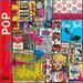 Peinture POP par Costa Sophie | Tableau Pop-art Icones Pop Acrylique Collage Posca Upcycling