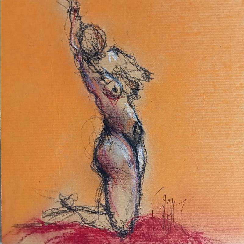 Painting Agnes by Sahuc François | Painting Acrylic