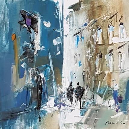 Peinture RUELLE SOMBRE par Poumelin Richard | Tableau Figuratif Huile Paysages