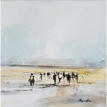 Peinture Évasion par Poumelin Richard | Tableau Figuratif Acrylique, Huile Paysages, scènes de vie