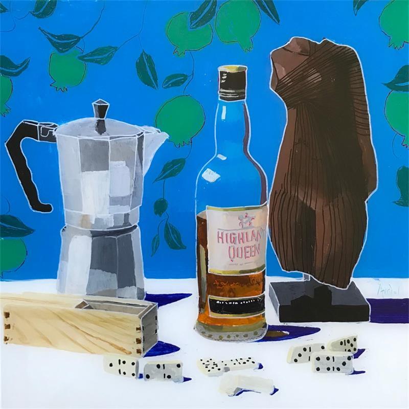 Painting Les remontants by Auriol Philippe | Painting Pop-art Still-life Plexiglass Acrylic Posca