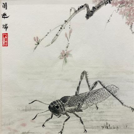 Peinture Amusement par Amblard Rui | Tableau Figuratif Aquarelle animaux, Paysages, scènes de vie