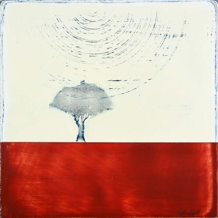 Painting L'horizon rougeoyant #336 by ChristophL | Painting Acrylic Pop icons