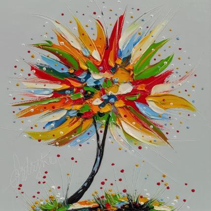 Peinture Je t'en donne par Fonteyne David | Tableau Art naïf Acrylique, Huile