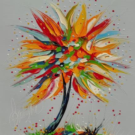 Peinture Je t'embrasse par Fonteyne David | Tableau Art naïf Acrylique, Huile