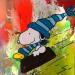 Peinture FUN FUN FUN par Mestres Sergi | Tableau Pop-art Icones Pop Graffiti Carton