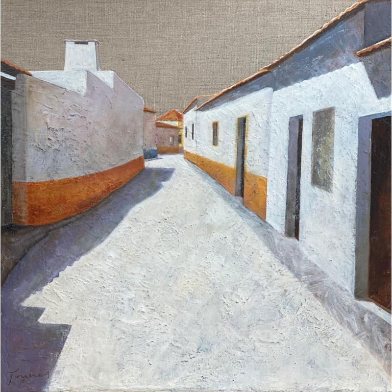 Gemälde O sol de Verão (Le soleil d'été) von Foucras François | Gemälde Figurativ Landschaften Acryl