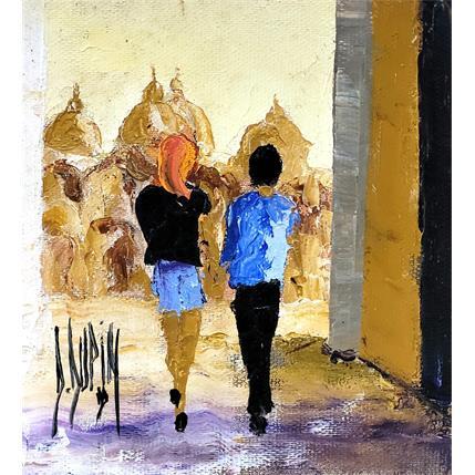 Painting Le renouveau by Dupin Dominique | Painting Figurative Oil