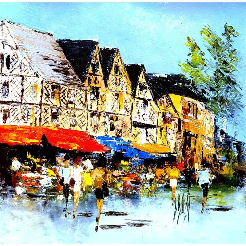 Painting Ange & démon by Dupin Dominique | Painting Figurative Oil