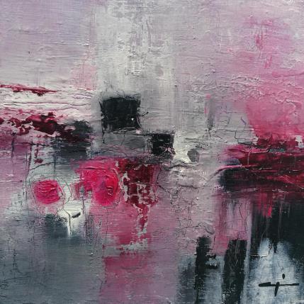 Painting Paint life in pink by Teoli Chevieux Carine | Painting Abstract Acrylic, Oil Minimalist, Pop icons
