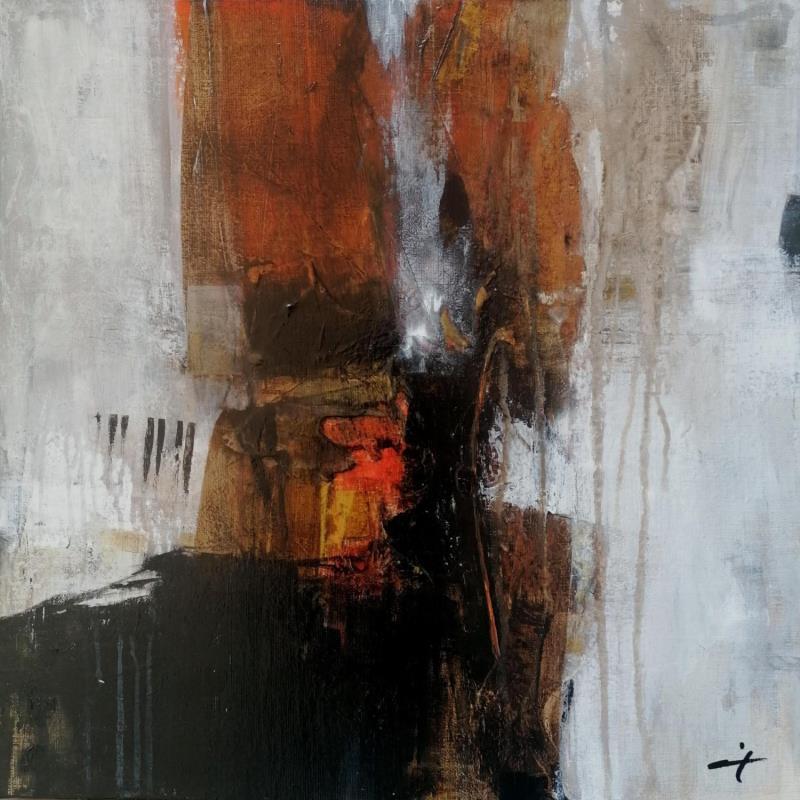 Painting DoRéMi by Teoli Chevieux Carine | Painting Abstract Minimalist Acrylic