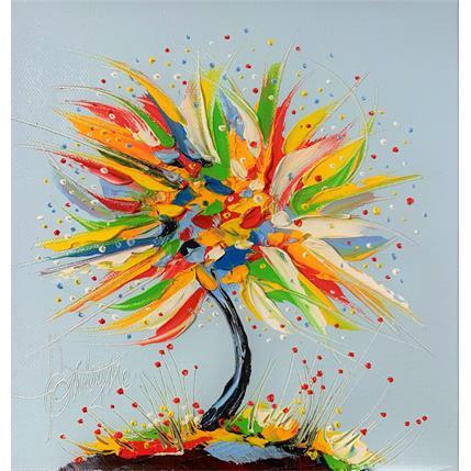 Peinture L'Arbre du Désir par Fonteyne David | Tableau Figuratif Acrylique, Huile