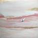 Painting TRAMONTO A SANTA MONICA by Roma Gaia | Painting Figurative Sand