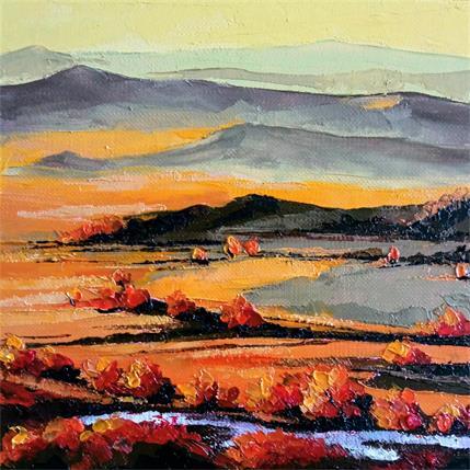 Painting Nuage et landscape by Chen Xi | Painting Figurative Oil Landscapes