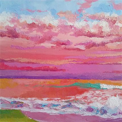 Painting Nuage N° 10 by Chen Xi | Painting Figurative Oil Marine