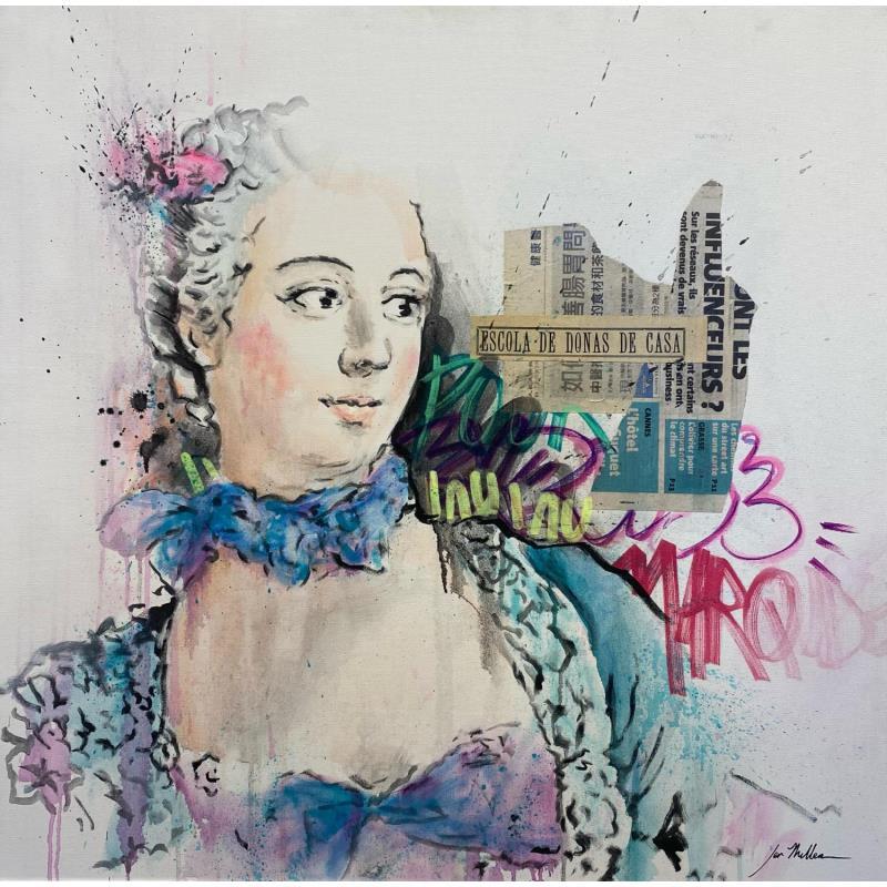 Painting Madame de Pompadour by Miller Jen  | Painting Pop-art