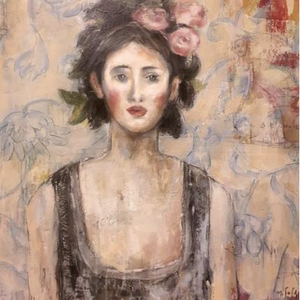 Painting Sans titre 1 by De Sousa Miguel | Painting Raw art Portrait