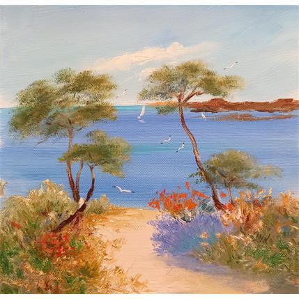 Pintura Esterel por Lyn | Pintura Figurativo Aceite Marine, Paisajes