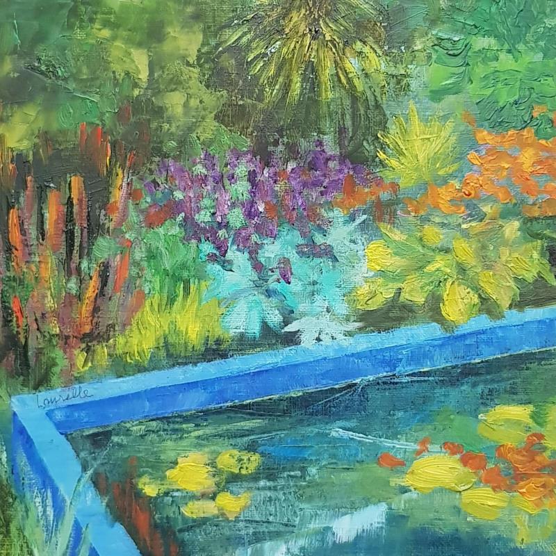 Gemälde Complicité von Bessé Laurelle | Gemälde Figurativ Landschaften Alltagsszenen Öl