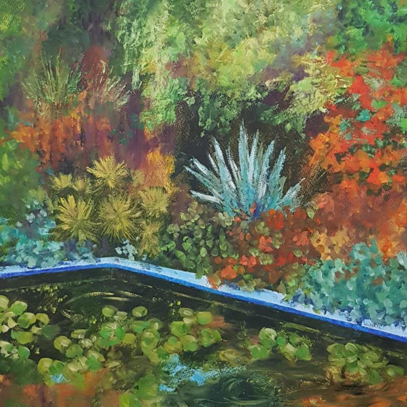 Peinture Des plantes, encore et encore par Bessé Laurelle | Tableau Figuratif Paysages Scènes de vie Huile