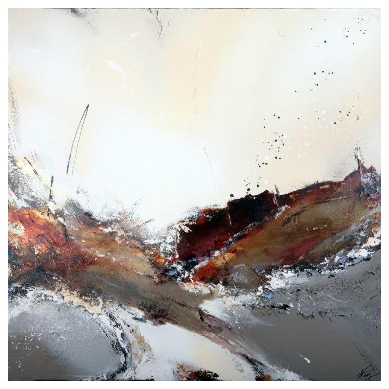 Painting 442 by Naen | Painting Abstract Minimalist Acrylic