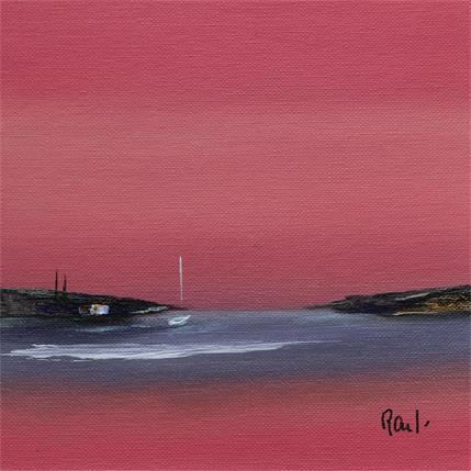 Peinture Emotions marines 40 par Roussel Marie-Ange et Fanny | Tableau Figuratif Huile Marine