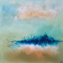 Peinture Abstraction # 158 par Hévin Christian | Tableau Abstrait minimaliste