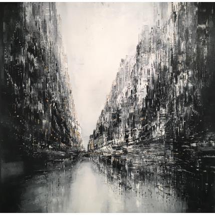 Peinture Movie par Levesque Emmanuelle | Tableau Figuratif Huile Urbain