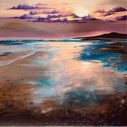 Peinture Ciel mauve par Chen Xi | Tableau Figuratif Huile