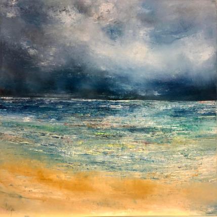 Peinture Les mouvements du ciel par Levesque Emmanuelle | Tableau Figuratif Huile