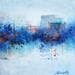 Painting Blue dream by Coupette Steffi | Painting Figurative Urban Acrylic