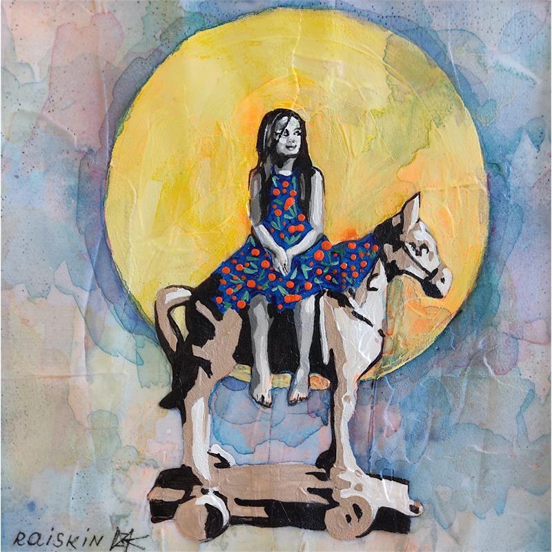 Pintura ST por Raiskin Marina | Pintura Figurativo Retrato Life style