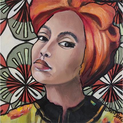 Painting Interrogation by Lorene Perez | Painting Figurative Oil Pop icons, Portrait