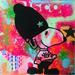 Gemälde Snoopy london  von Kikayou | Gemälde Pop-Art Pop-Ikonen Graffiti