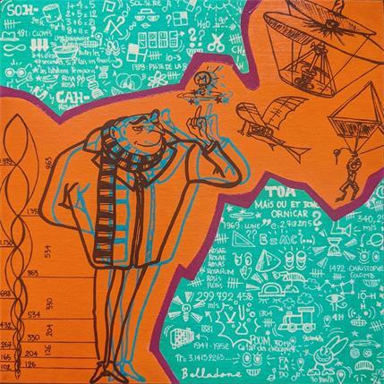 Peinture Inventions extraordinaires par Belladone | Tableau Pop-art Acrylique Icones Pop