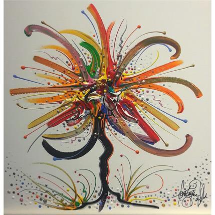 Painting Naissance du plaisir by Fonteyne David | Painting Figurative Acrylic, Oil Landscapes