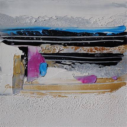 Painting Jour polaire by Gaultier Dominique | Painting Abstract Oil Minimalist, Pop icons