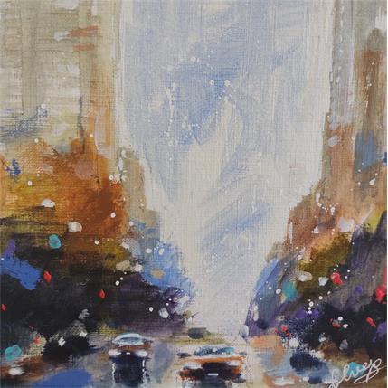 Painting Colors of Manhattan 3 by Solveiga | Painting Figurative Acrylic Pop icons, Urban