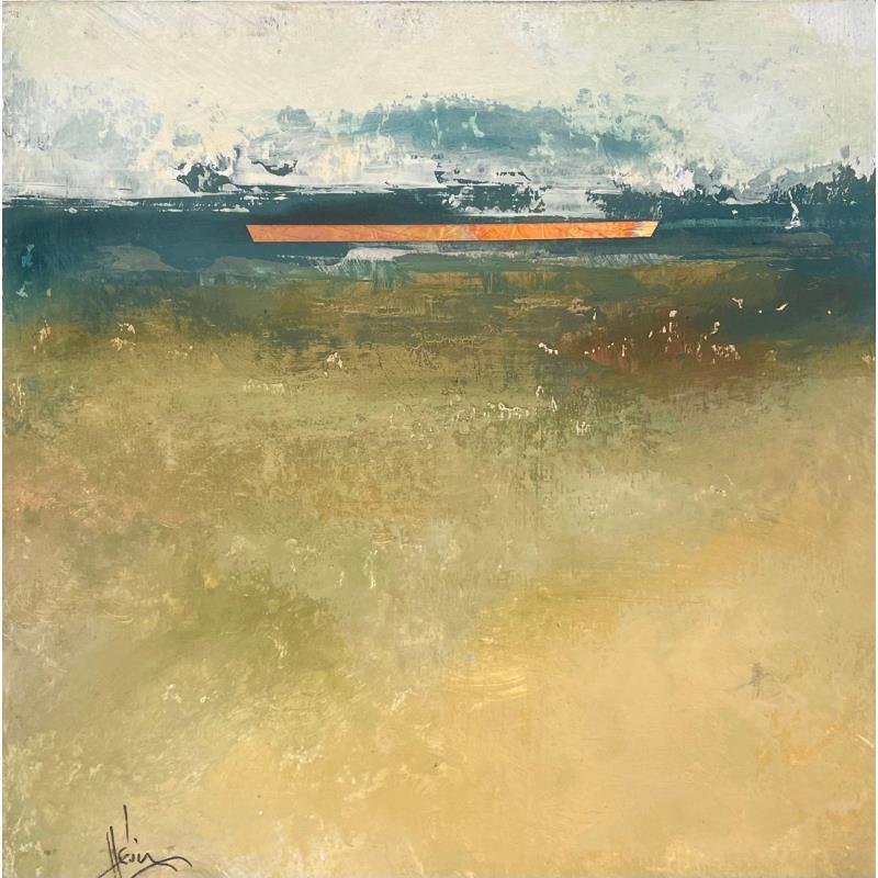 Peinture Abstraction #8649 par Hévin Christian | Tableau Abstrait Minimaliste Bois