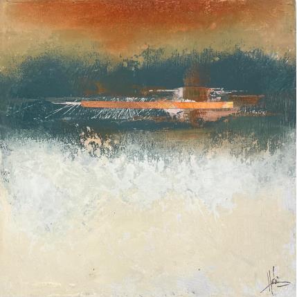 Painting Abstraction #8656 by Hévin Christian | Painting Abstract Wood Minimalist