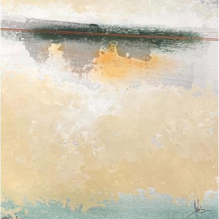 Painting Abstraction #8660 by Hévin Christian | Painting Abstract Wood Minimalist