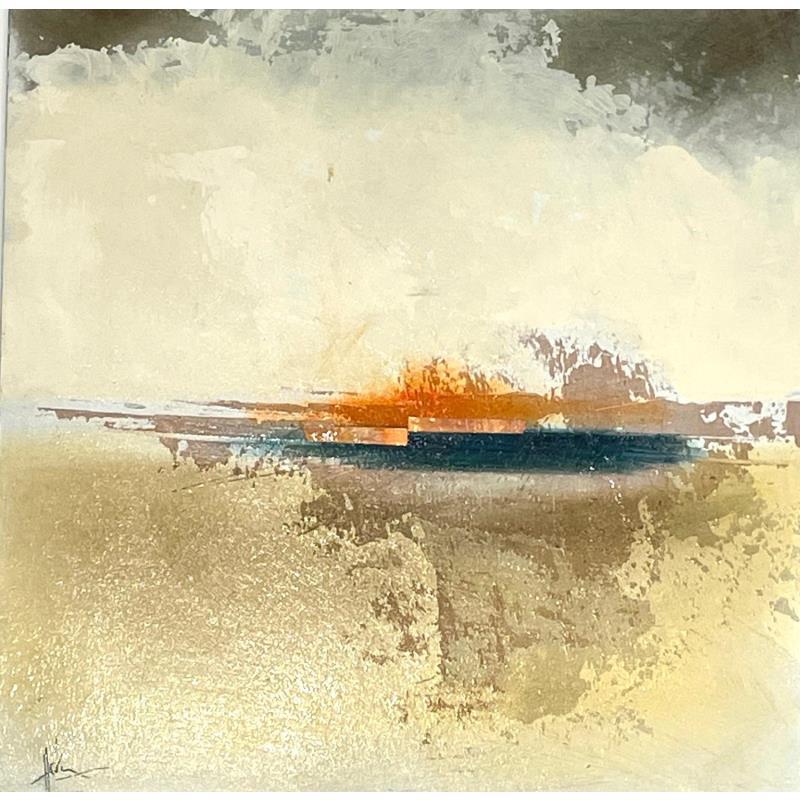 Peinture Abstraction #8941 par Hévin Christian | Tableau Abstrait Minimaliste Bois